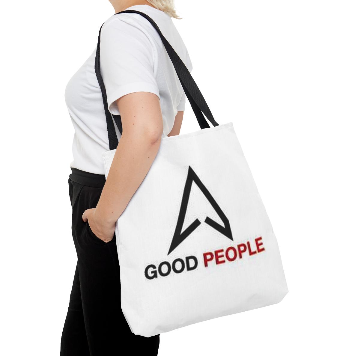 GoodPeople Triple Compartment Shoulder Bag.